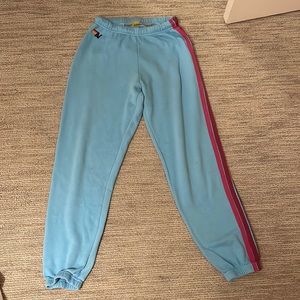 - small stain, Blue Aviator Nation Sweatpants